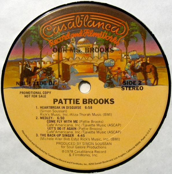 Pattie Brooks - Our Ms. Brooks