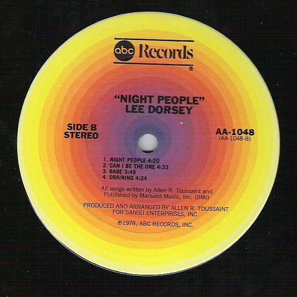 Lee Dorsey - Night People