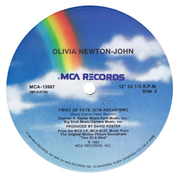 Olivia Newton-John - Livin' In Desperate Times / Twist Of Fate