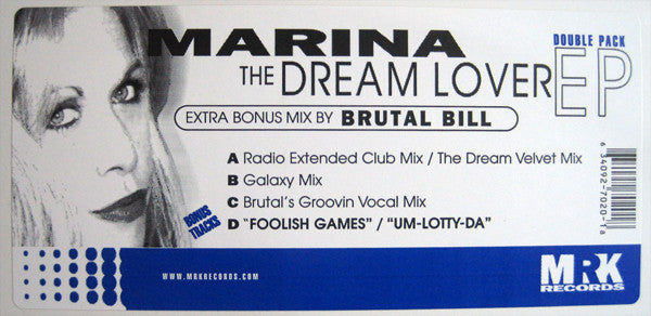 Marina (3) - The Dream Lover EP