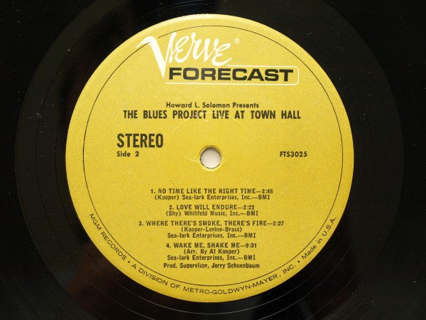 The Blues Project - Live At Town Hall