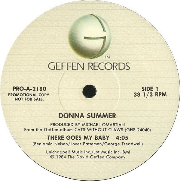 Donna Summer - There Goes My Baby