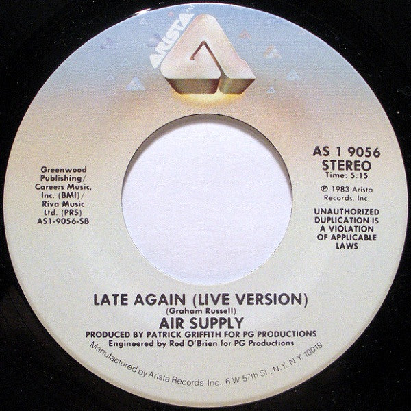 Air Supply - Making Love Out Of Nothing At All