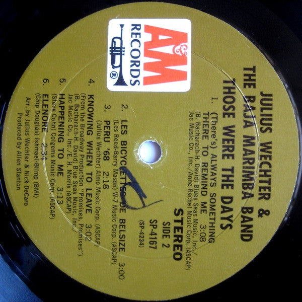 Julius Wechter - Those Were The Days