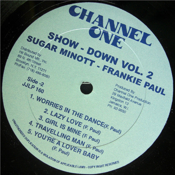 Sugar Minott - Show-Down Vol. 2