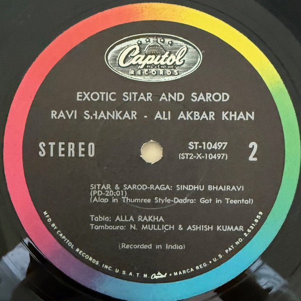 Ravi Shankar - The Exotic Sitar And Sarod