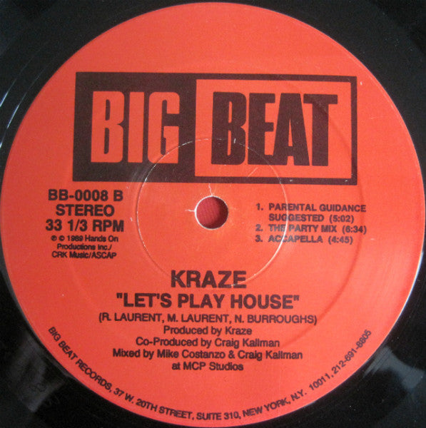 Kraze - Let's Play House