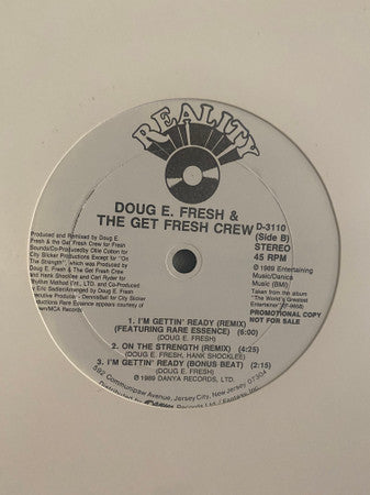 Doug E. Fresh And The Get Fresh Crew - D.E.F. = Doug E. Fresh