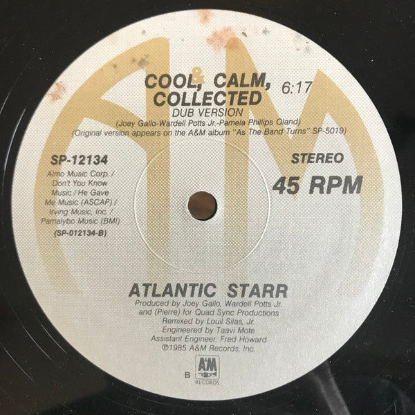 Atlantic Starr - Cool, Calm, Collected