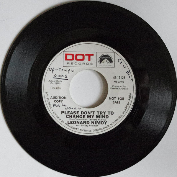 Leonard Nimoy - I'd Love Making Love To You