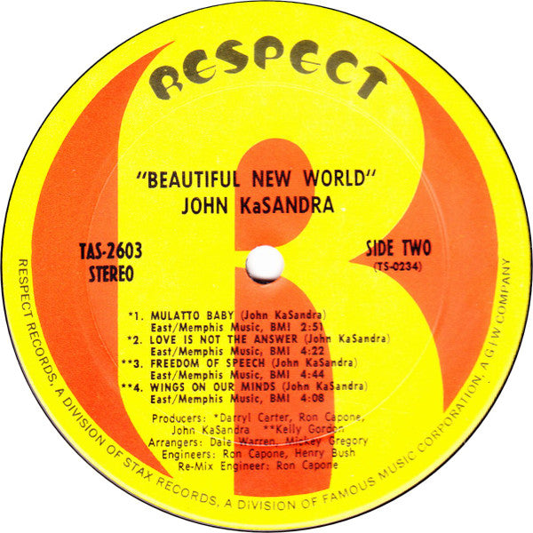 John Kasandra - Beautiful New World