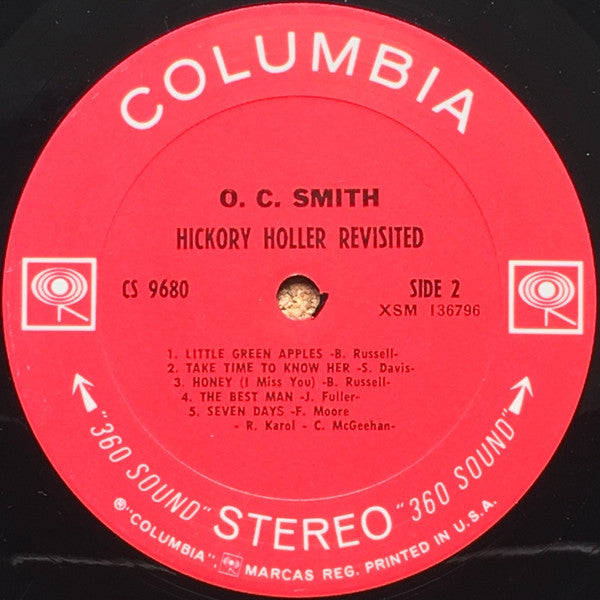 OC Smith - Hickory Holler Revisited