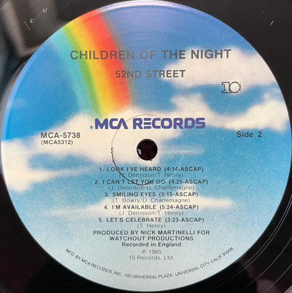 52nd Street - Children Of The Night