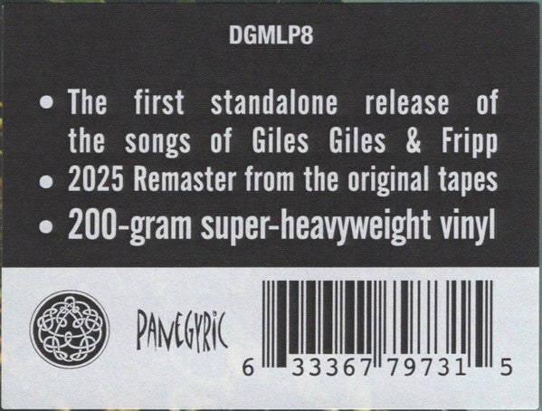 Giles, Giles And Fripp - The Cheerful Insanity Of Giles, Giles And Fripp (The Songs)