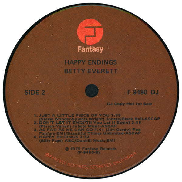 Betty Everett - Happy Endings