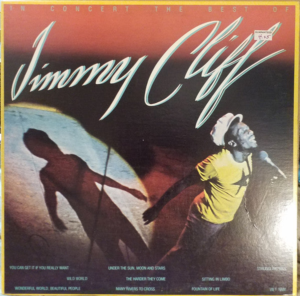 Jimmy Cliff - In Concert - The Best Of Jimmy Cliff – Record Selector