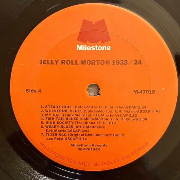 Jelly Roll Morton 1923/24