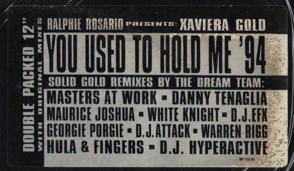 Ralphi Rosario - You Used To Hold Me '94!