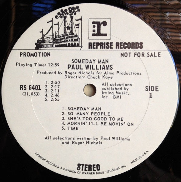 Paul Williams (2) - Someday Man