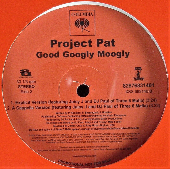 Project Pat - Good Googly Moogly