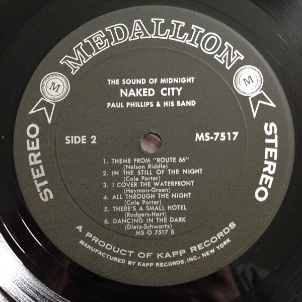 Paul Phillips And His Orchestra - The Sound Of Midnight Naked City