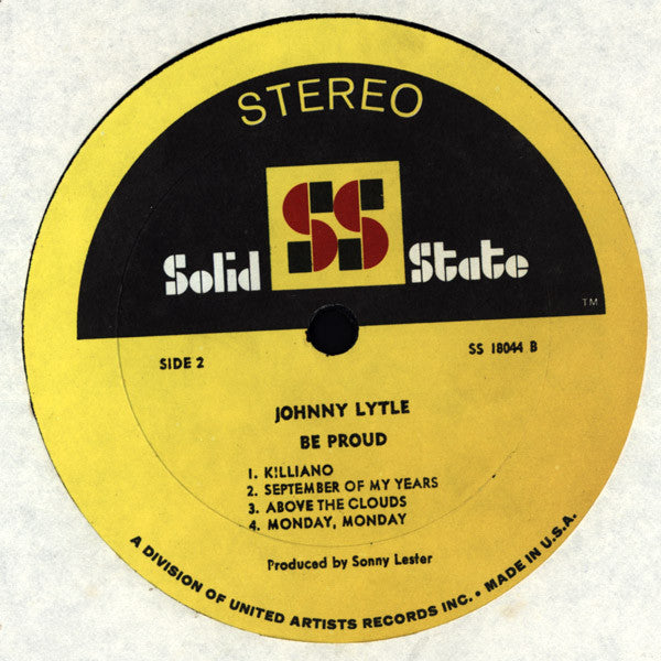 Johnny Lytle - Be Proud