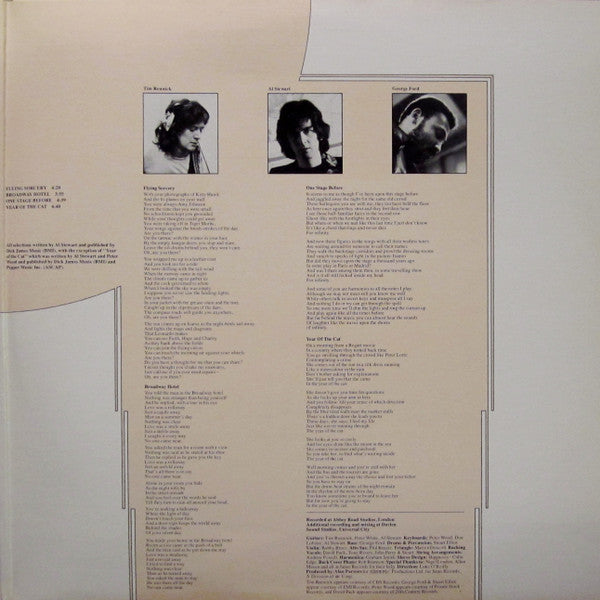 Al Stewart - Year Of The Cat