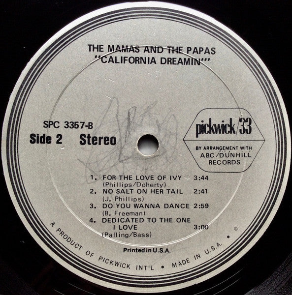 The Mamas & The Papas - California Dreamin'