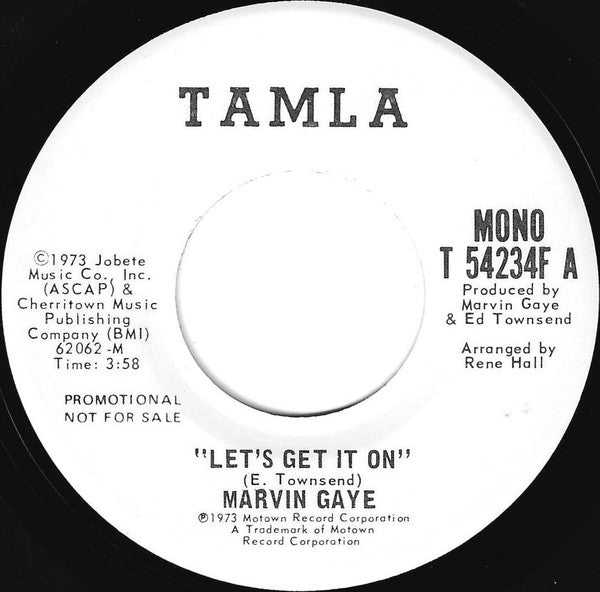 Marvin Gaye - Let's Get It On