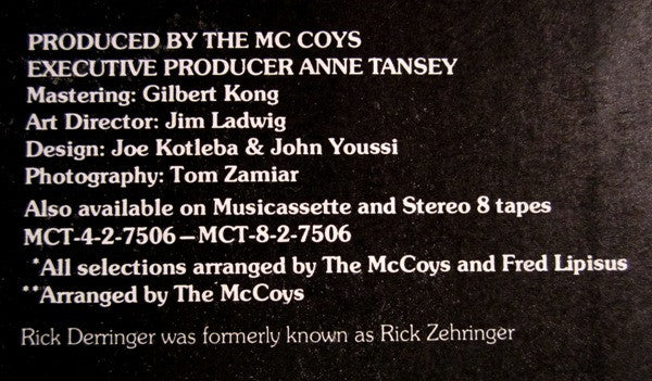Rick Derringer And McCoys, The - Outside Stuff