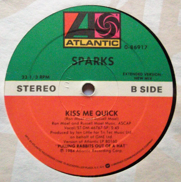 Sparks - Pretending To Be Drunk