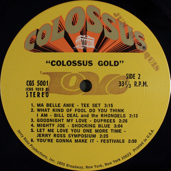 Various - Colossus Gold