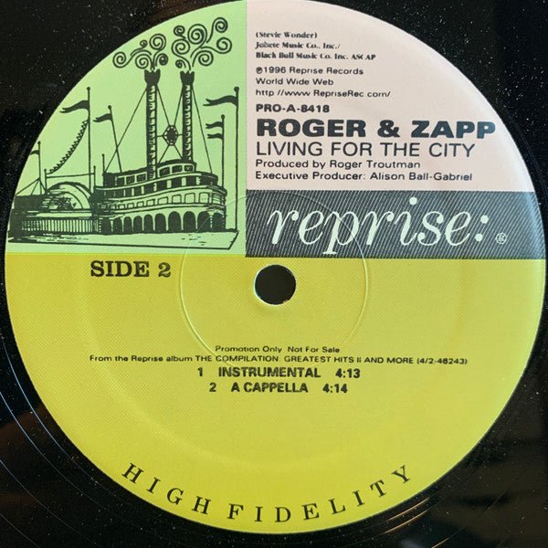 Zapp & Roger - Living For The City