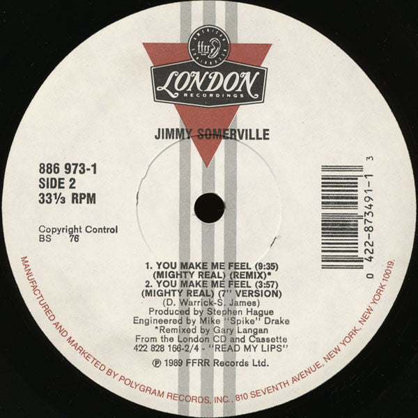 Jimmy Somerville - Mighty Real
