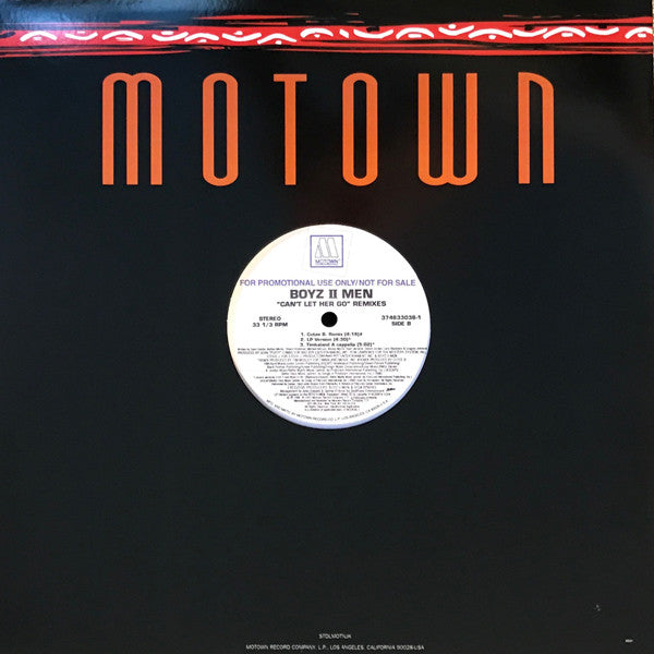 Boyz II Men - Can't Let Her Go (Remixes)