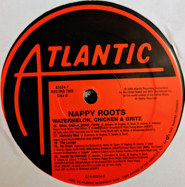 Nappy Roots - Watermelon, Chicken & Gritz