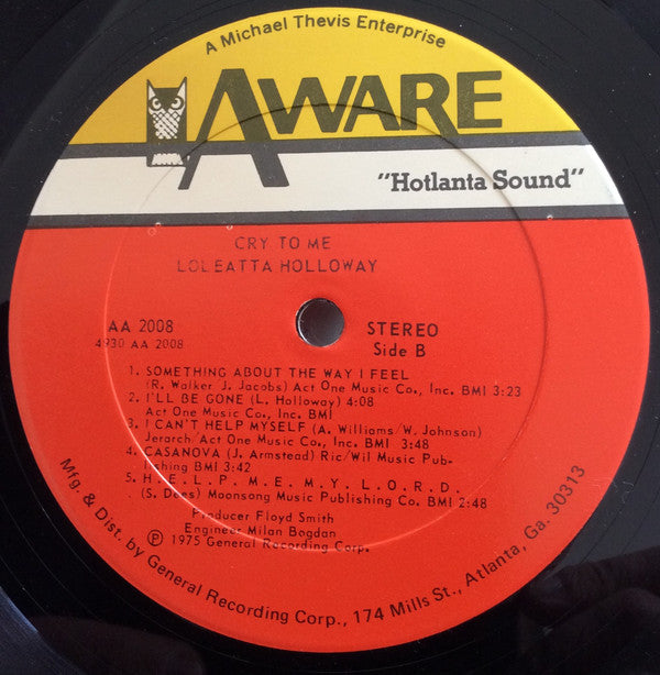 Loleatta Holloway - Cry To Me