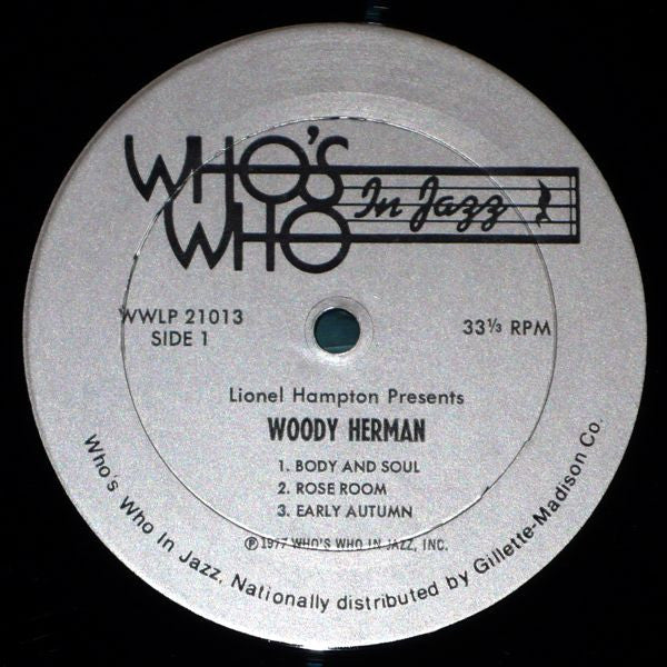 Woody Herman - Lionel Hampton Presents: Woody Herman