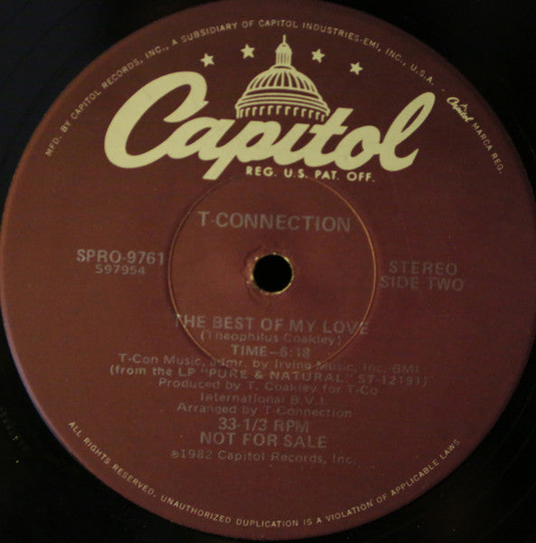T-Connection - Party Night / The Best Of My Love