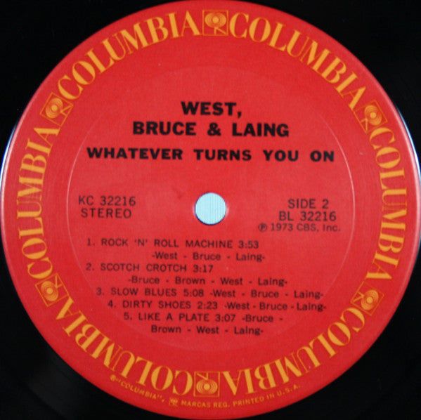 West, Bruce & Laing - Whatever Turns You On