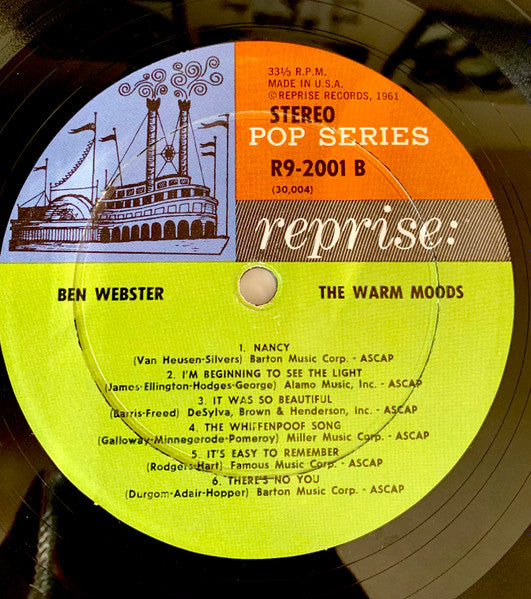 Ben Webster - The Warm Moods
