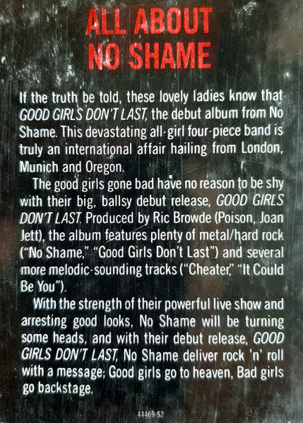 Good Girls Don't Last