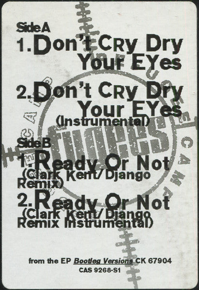 Fugees - Don't Cry Dry Your Eyes / Ready Or Not (Clark Kent / Django Remix)