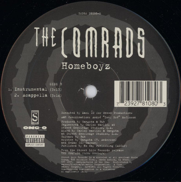 The Comrads - Homeboyz