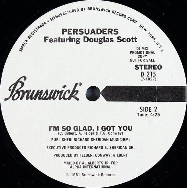 The Persuaders - Another Time Another Place