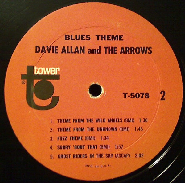 Davie Allan & The Arrows - Blues Theme
