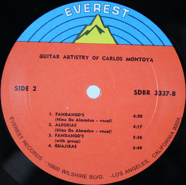 Guitar Artistry Of Carlos Montoya