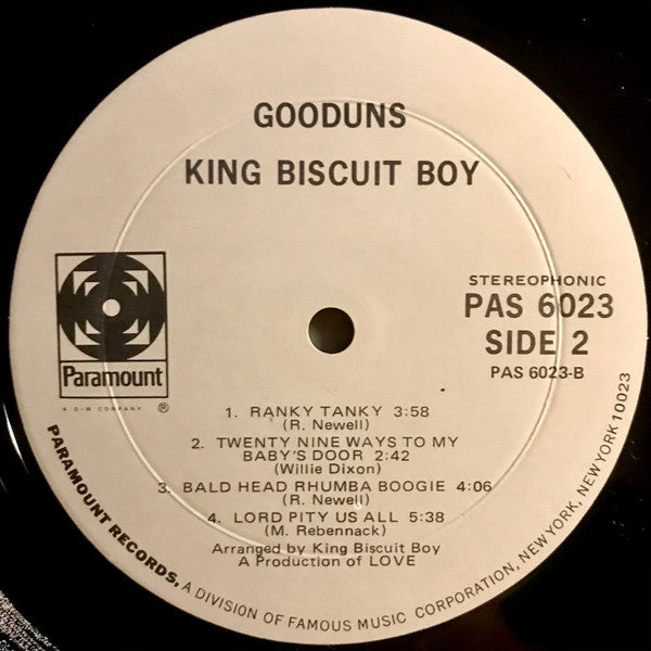 King Biscuit Boy - Gooduns