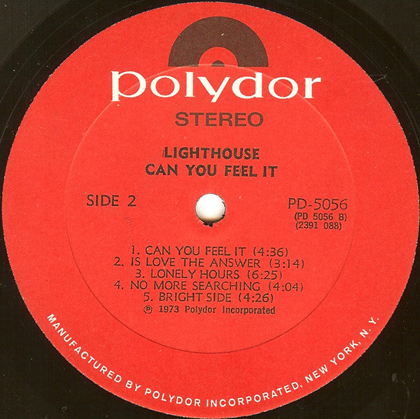 Lighthouse (2) - Can You Feel It