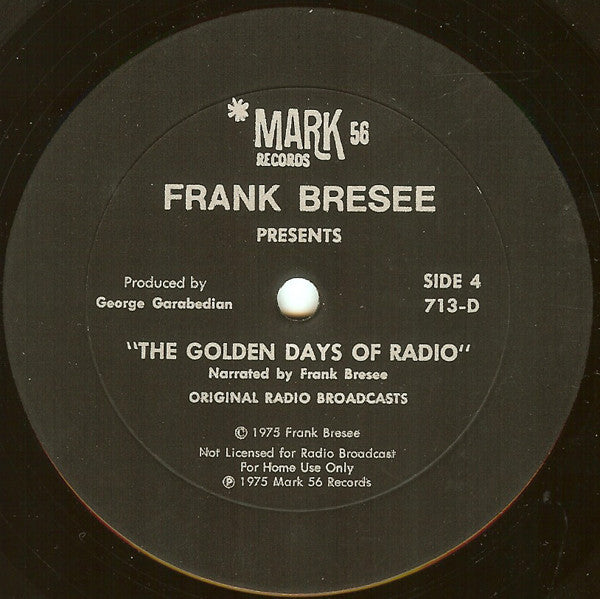 Various - The Golden Days Of Radio